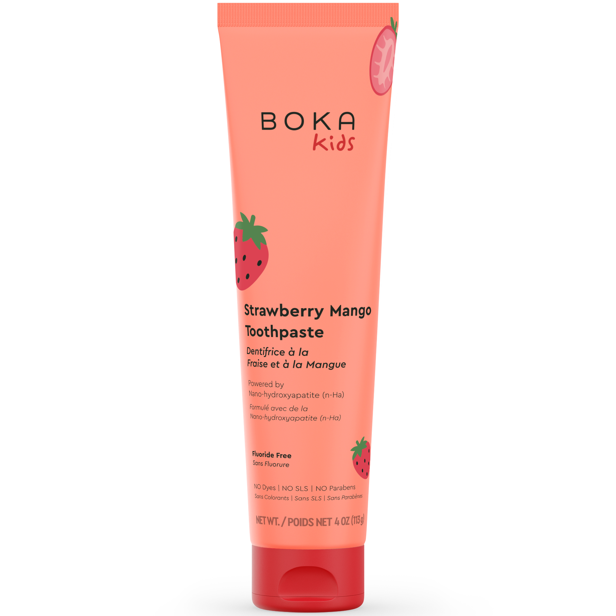 Strawberry Mango Kids Nano-hydroxyapatite Toothpaste